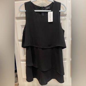 Eighteen Muse black romper - size large - NWT